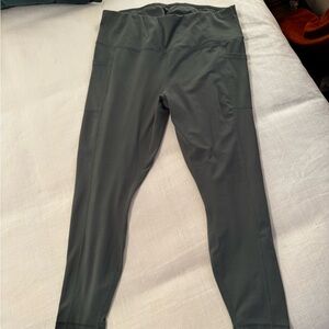 ❤️‍🔥4/$20❤️‍🔥 Yogalicious Green/Blue High-Waisted Leggings with pockets